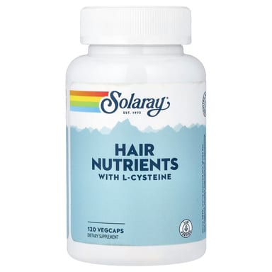 L-цистеин Solaray Hair Nutrients With L-Cysteine, 120 растительных капсул