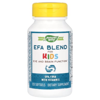 Детский комплекс EFA Nature's Way, 120 мягких капсул