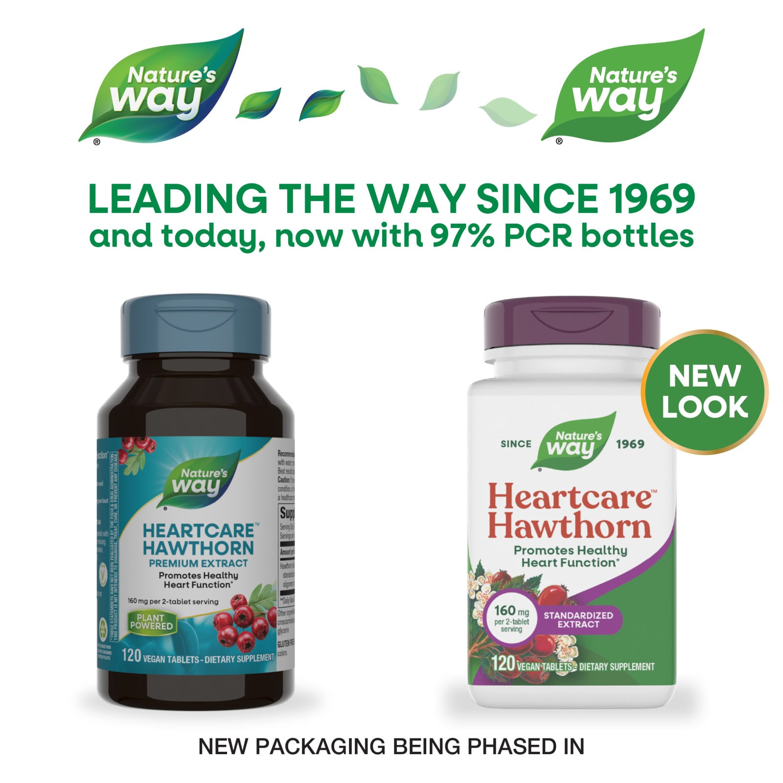 Ягоды боярышника Nature's Way HeartCare™, 80 мг, таблетки — фото 3