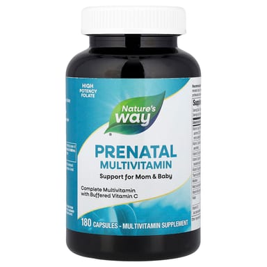 Пренатальные мультивитамины Nature's Way, 180 капсул