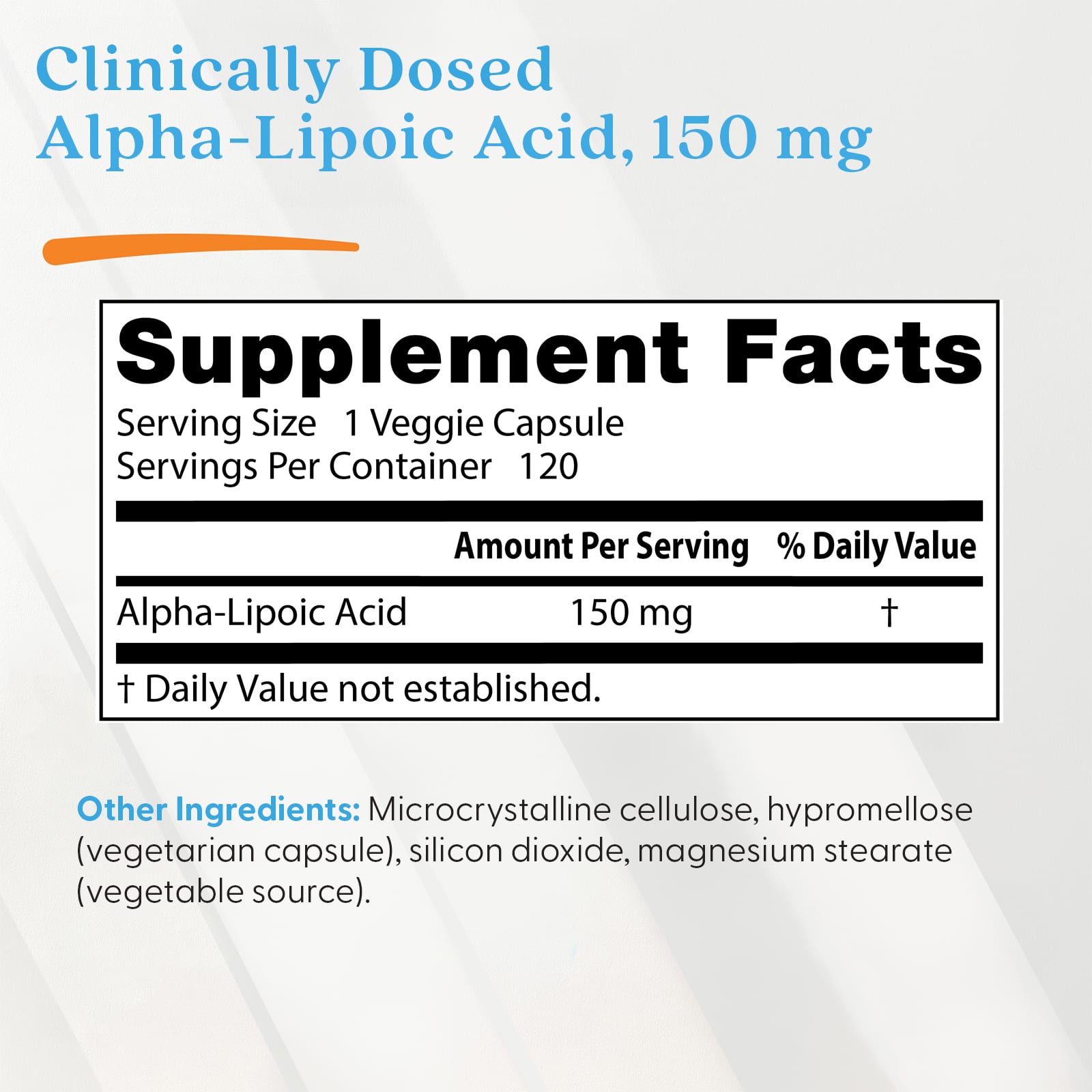 Альфа-липоевая кислота Doctor's Best Alpha-Lipoic Acid 150, 150 мг, 120 растительных капсул — фото 4