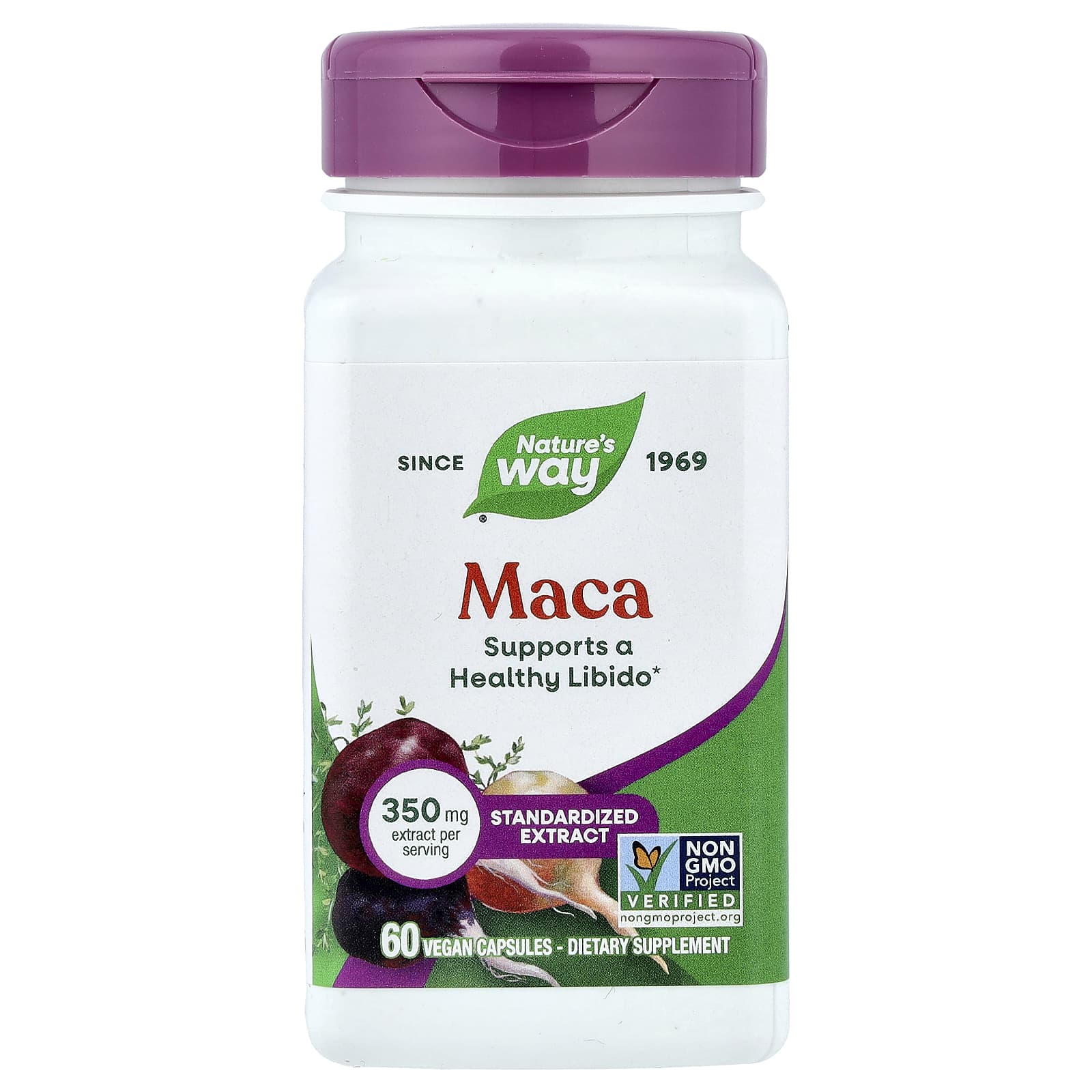 Мака Nature's Way, 350 мг, 60 растительных капсул