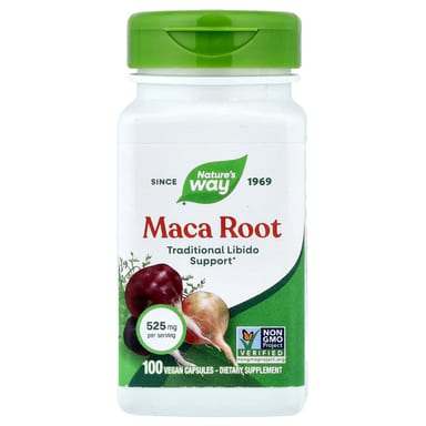 Мака Nature's Way Root, 525 мг, 100 растительных капсул