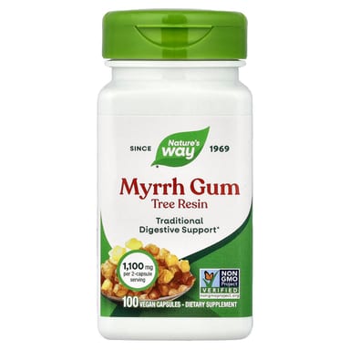 Мирра Nature's Way, 550 мг, 100 растительных капсул