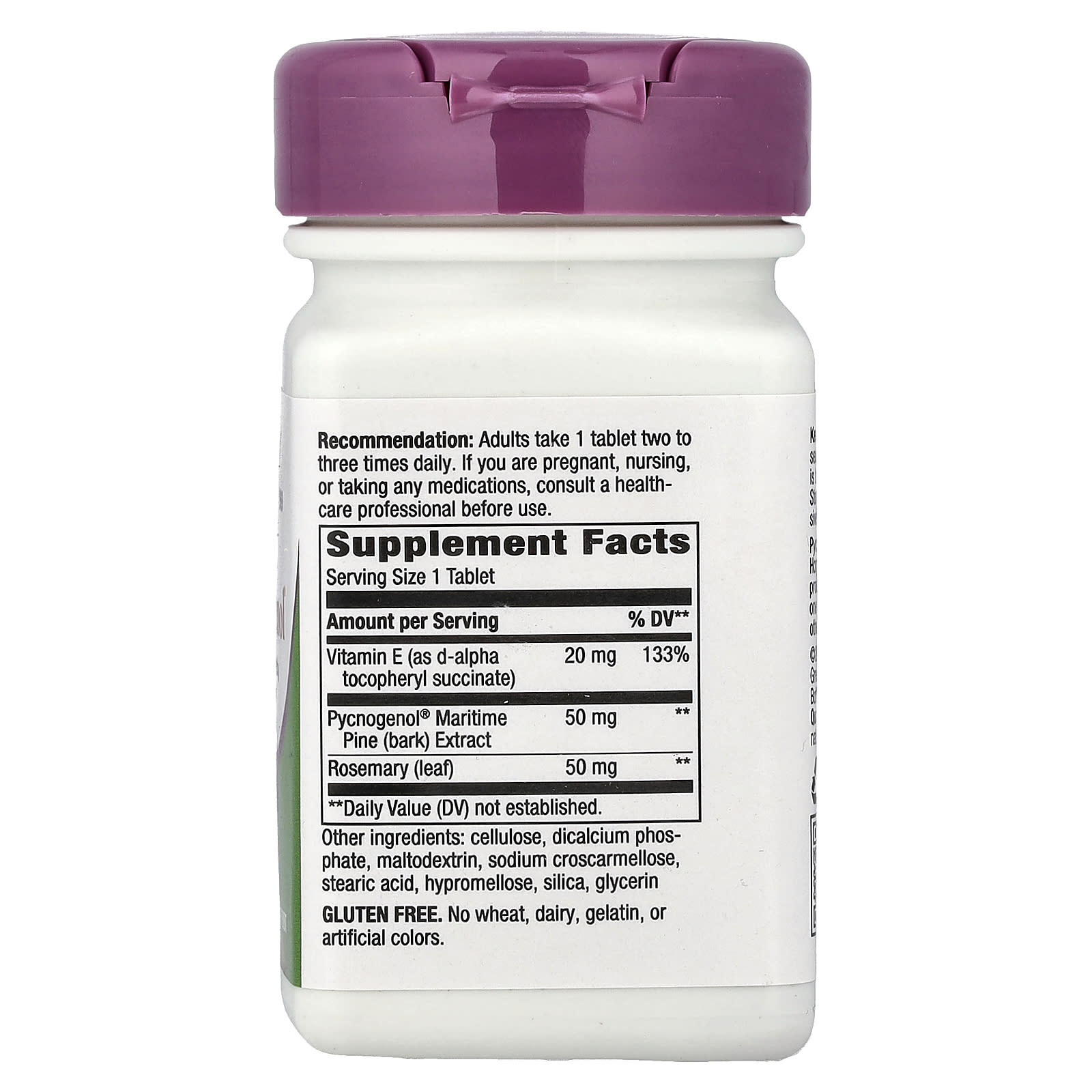 Пикногенол Nature's Way® 30 Vegan Tablets, таблетки — фото 2