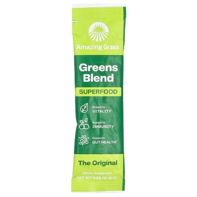 Зеленый комплекс Amazing Grass Superfood, оттенок 15 Individual Packets, 8 г, саше