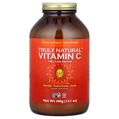 Витамин C HealthForce Superfoods Truly Natural™, 400 г