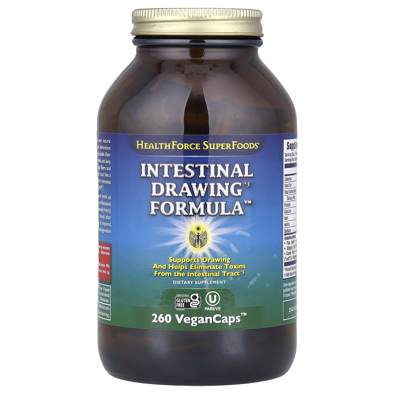 Комплекс HealthForce Superfoods Intestinal Drawing™, оттенок 260 VeganCaps™