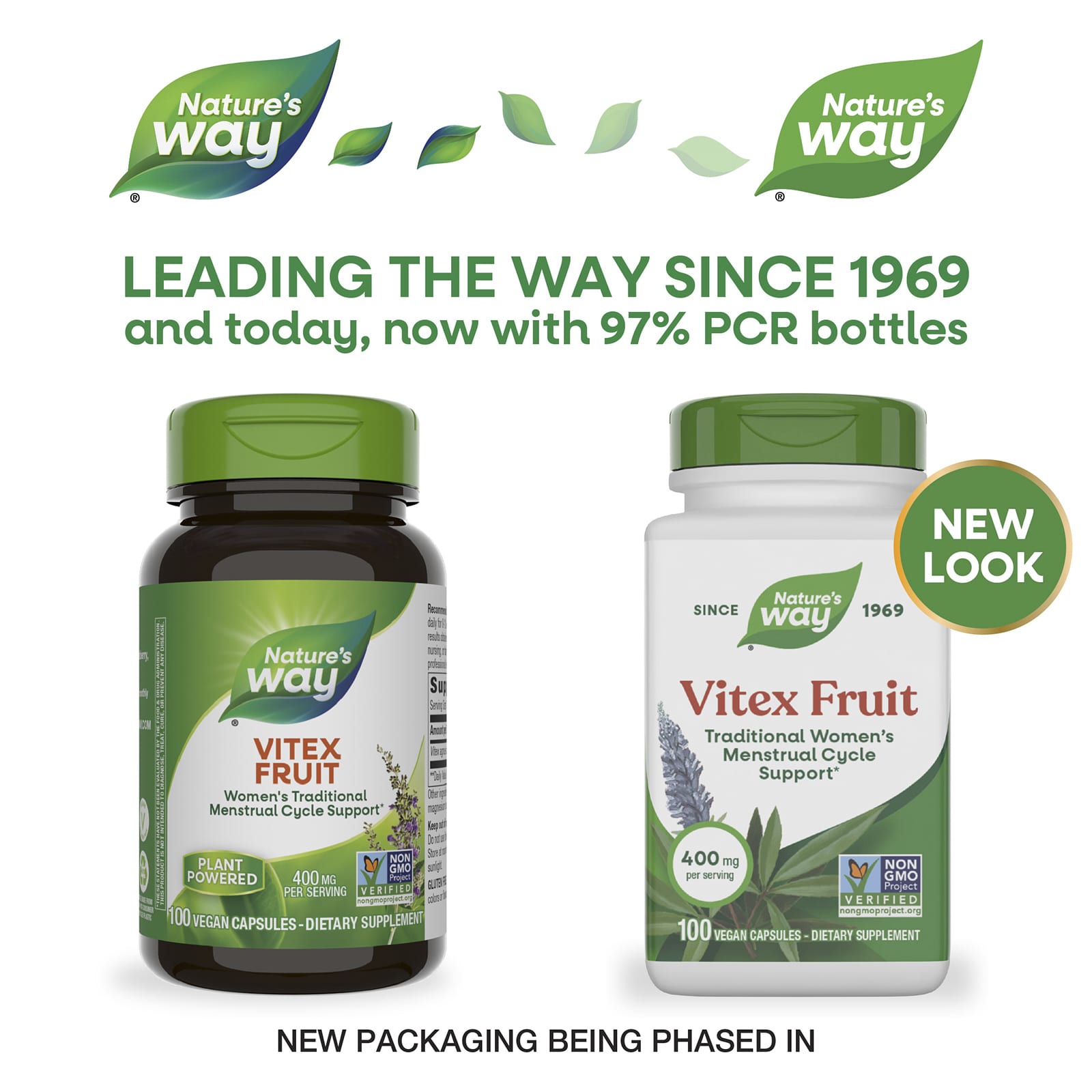 Витекс Nature's Way Fruit, 400 мг, 100 растительных капсул