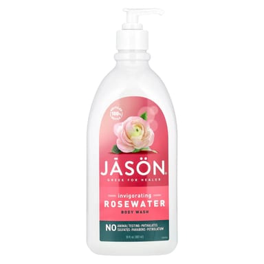 Гель для душа Jason Natural Invigorating Rosewater, 887 мл