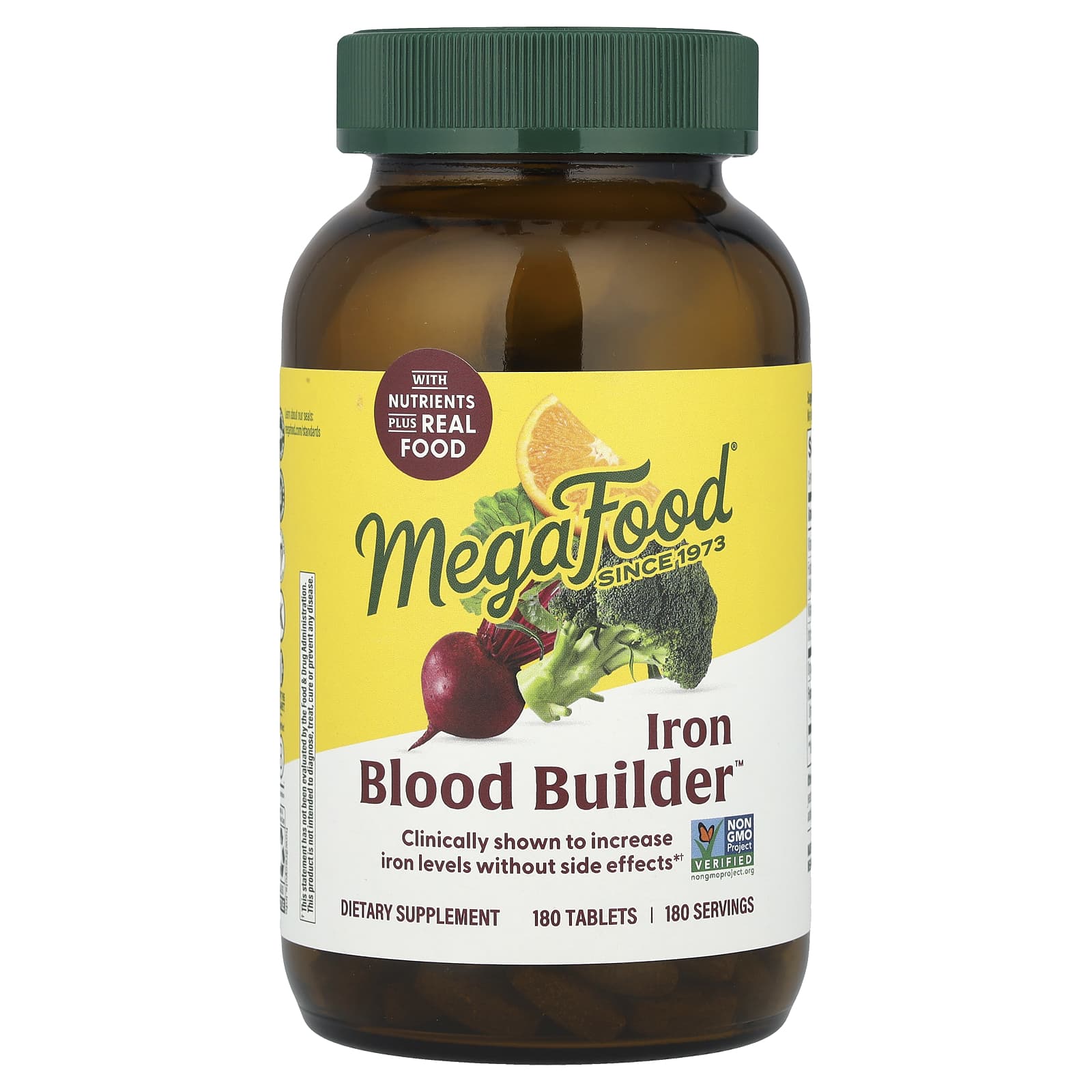 Железо MegaFood Blood Builder™, 180 таблеток