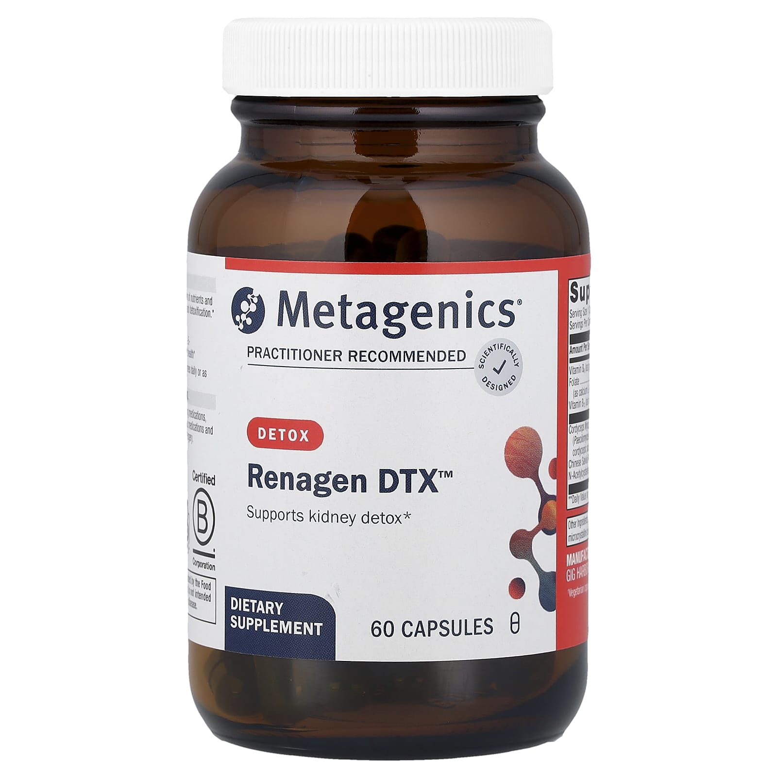 Ренаджен DTX™, 60 капсул