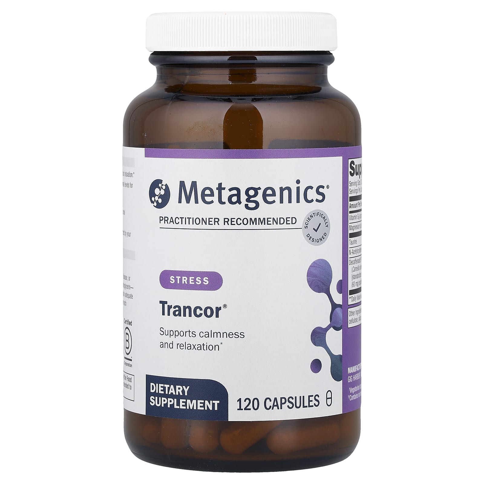 Транкор Metagenics, 120 капсул