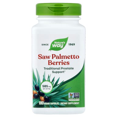 Пальметто Nature's Way Berries, 585 мг, 180 растительных капсул