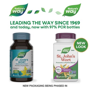 Зверобой Nature's Way, 90 растительных капсул