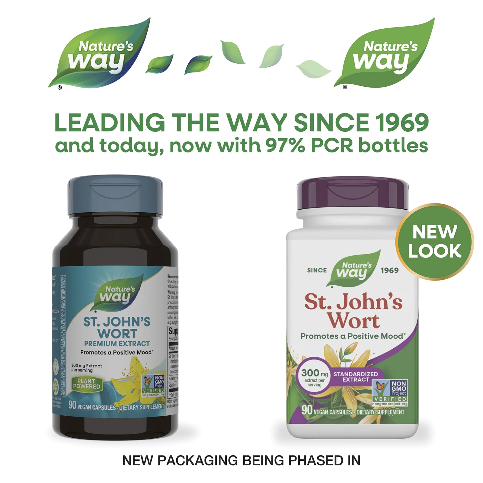 Зверобой Nature's Way, 90 растительных капсул