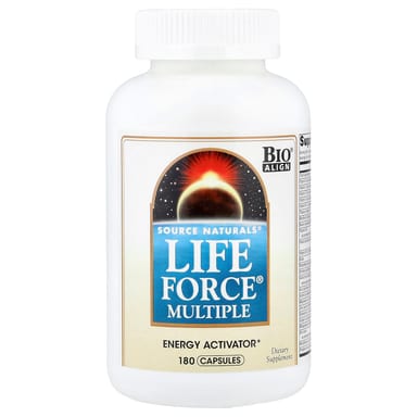 Мультивитаминный комплекс Life Force Source Naturals Life Force® Multiple, 180 капсул