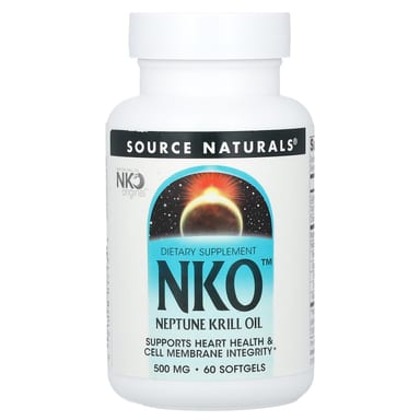 Масло криля Source Naturals NKO™ Neptune, 500 мг, 60 мягких капсул