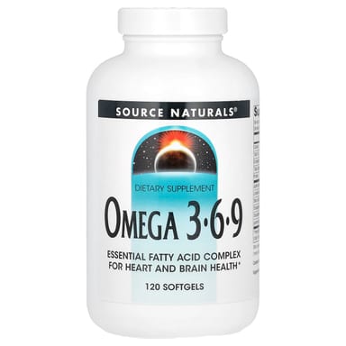 Омега-3 Source Naturals -6-9, 120 мягких капсул