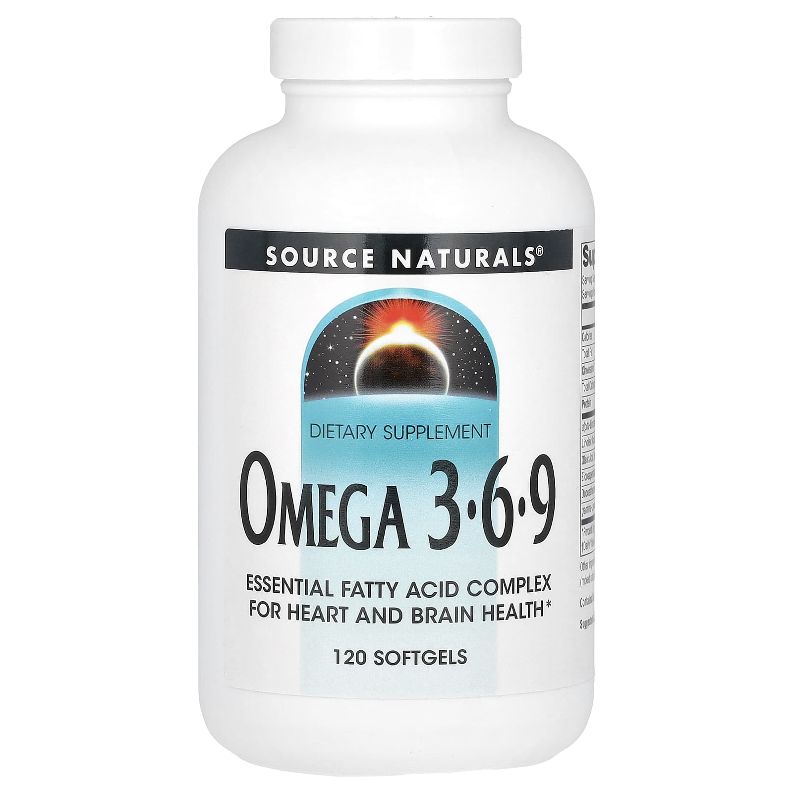 Омега-3 Source Naturals -6-9, 120 мягких капсул