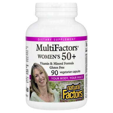 Мультивитамины Natural Factors, 90 вегетарианских капсул