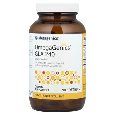 Омега-3 OmegaGenics Metagenics® GLA 240, 90 мягких капсул