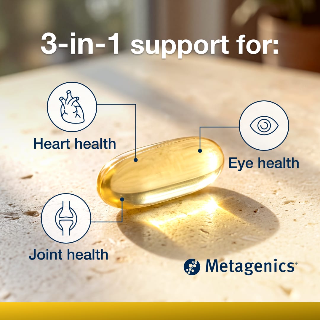 Рыбий жир Metagenics OmegaGenics® EPA-DHA, вкус Natural Lemon-Lime, 720 мг, 120 мягких капсул — фото 3