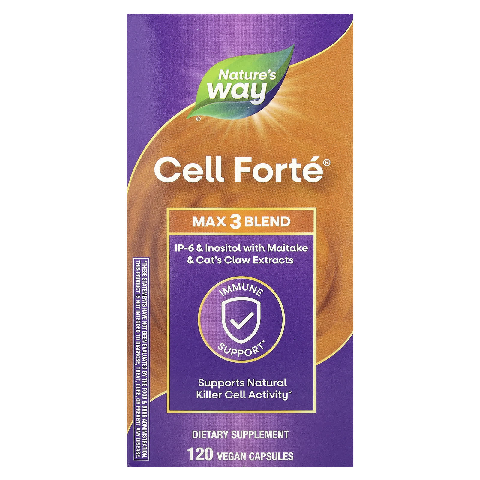 Комплекс Cell Forté MAX 3 Nature's Way Cell Forté® MAX 3 Blend, 120 растительных капсул