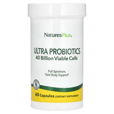 Пробиотик NaturesPlus Ultra, оттенок 40 Billion, 60 капсул