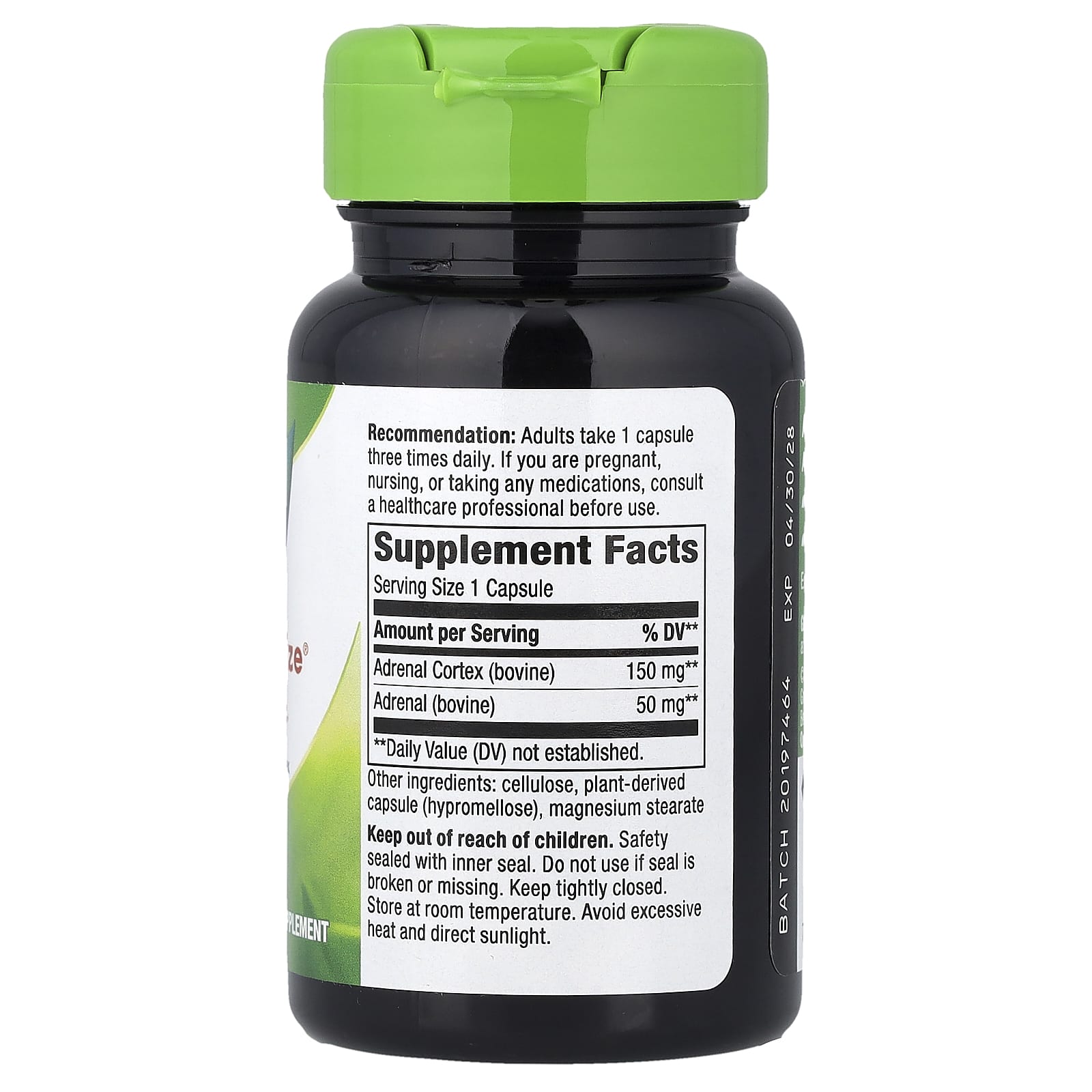 Комплекс для поддержки надпочечников Nature's Way ADRENergize® Adrenal Energy, 50 капсул — фото 2