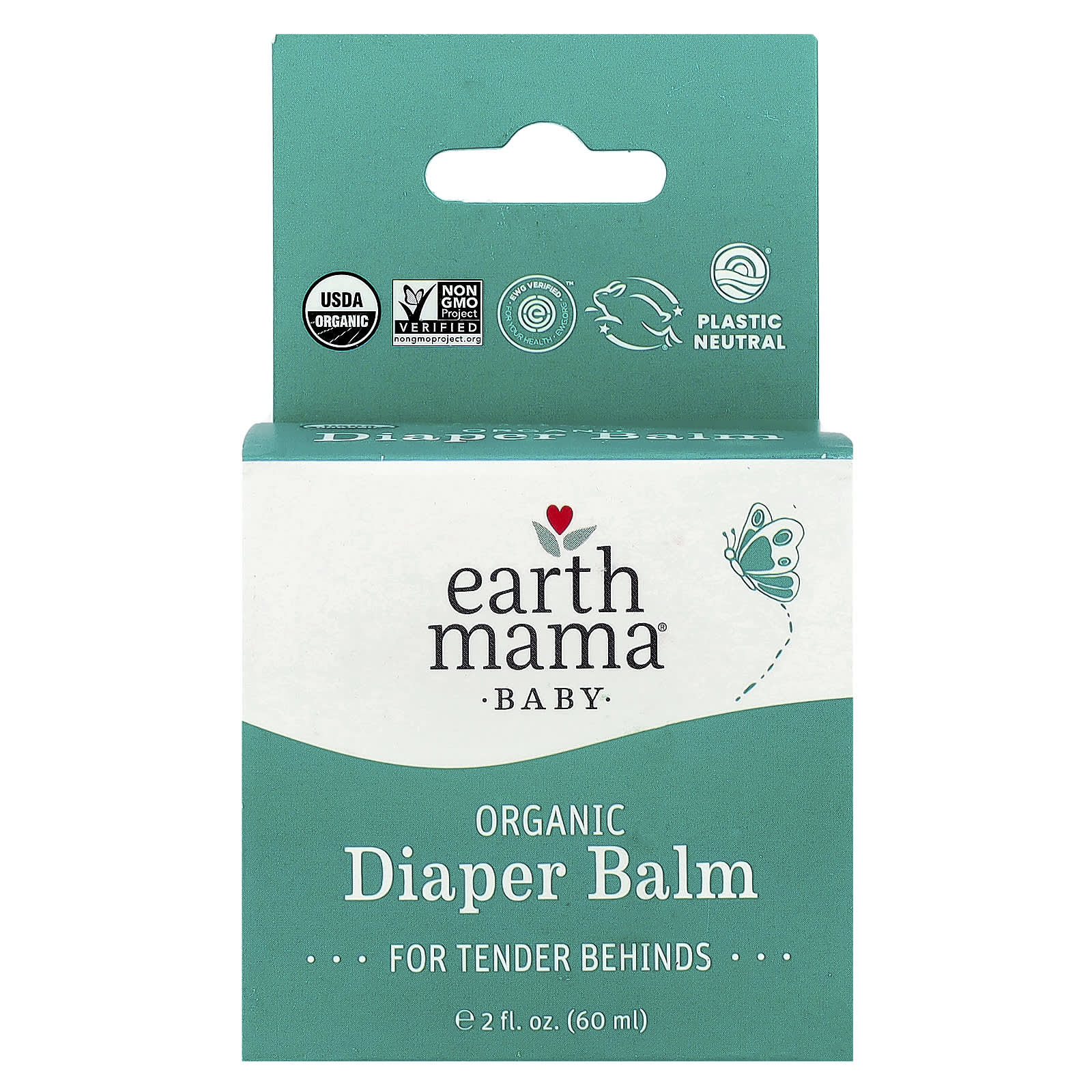 Детский бальзам под подгузник Earth Mama Baby Organic, 60 мл — фото 3
