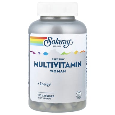Мультивитамины Solaray Spectro™ Woman, 120 капсул