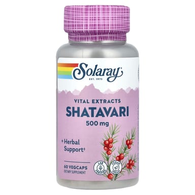 Шатавари Vital Extracts, 500 мг, 60 вегетарианских капсул