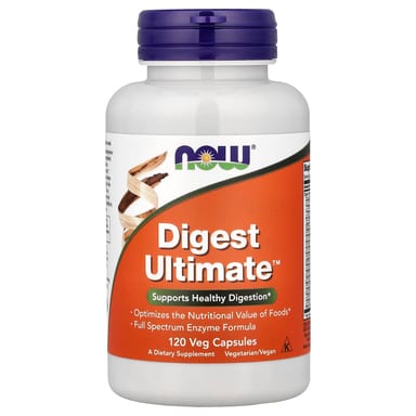 Дигест Ультимейт™ NOW Foods, 120 вегетарианских капсул