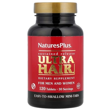 Комплекс Ultra Hair NaturesPlus® For Men & Women, 120 таблеток