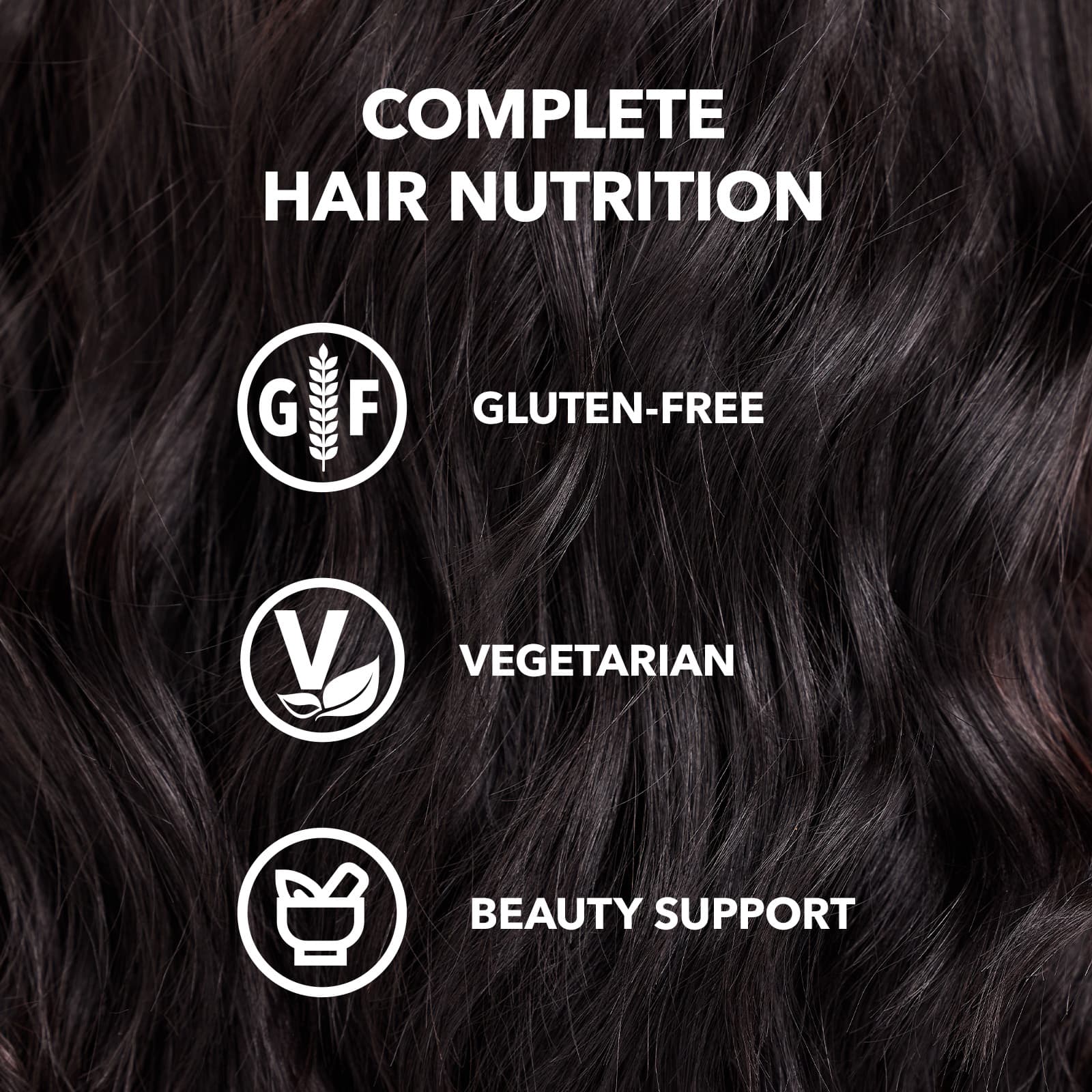 Комплекс Ultra Hair NaturesPlus® For Men & Women, 120 таблеток — фото 3