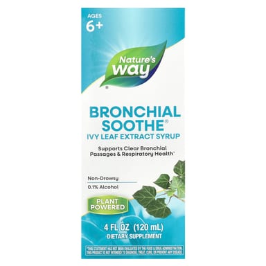 Сироп Nature's Way Bronchial Soothe® Ivy Leaf Extract, для детей от 6 лет, 120 мл