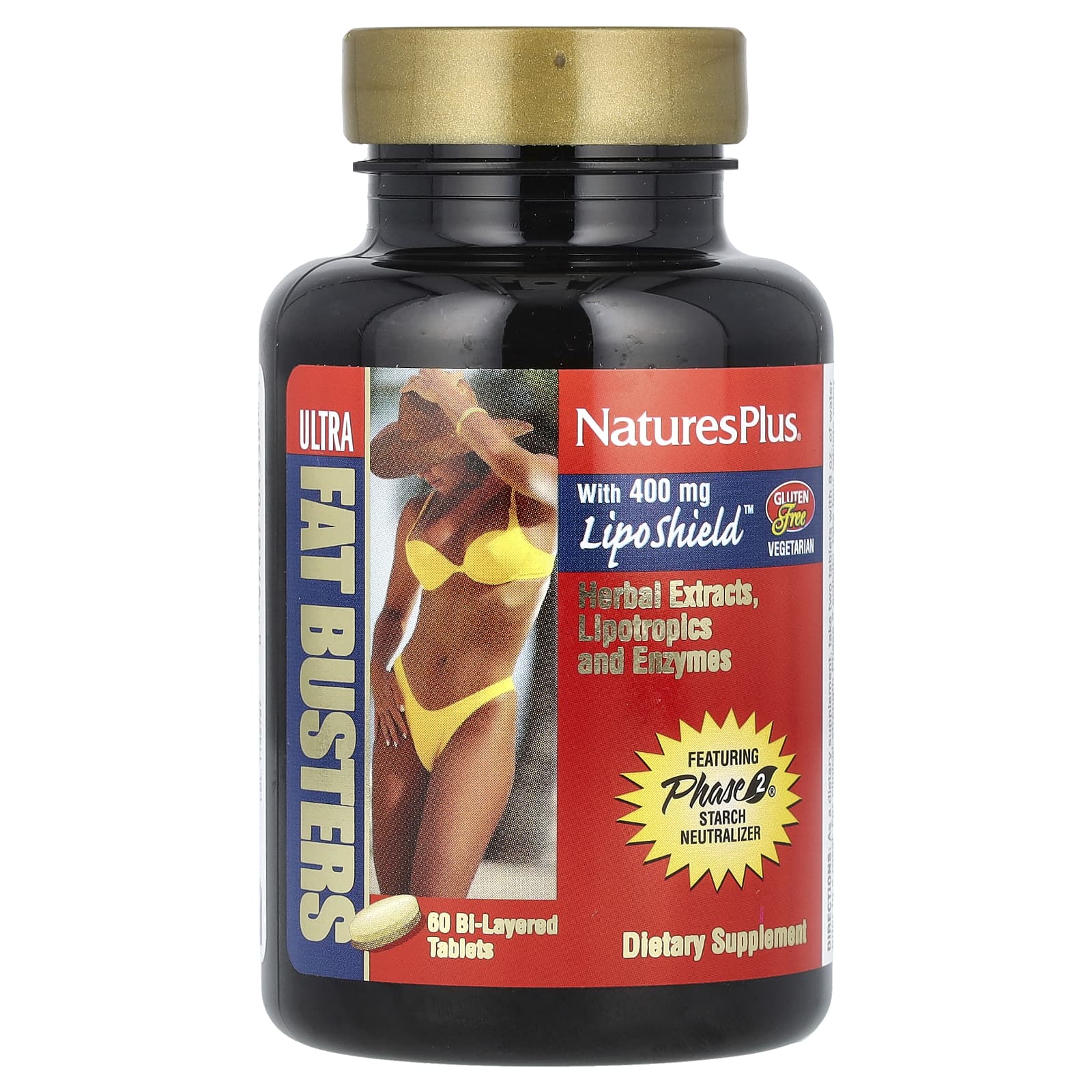 Ультра жиросжигатели NaturesPlus, 60 биослойных таблеток