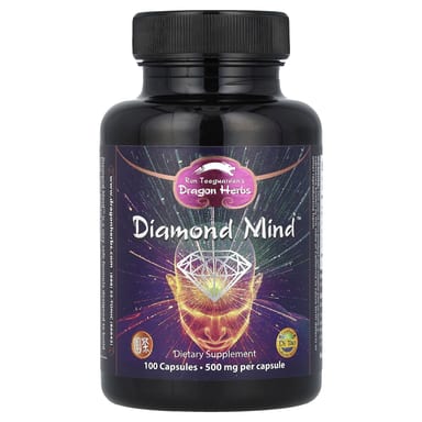 Диамантовый разум Dragon Herbs, 500 мг, 100 капсул