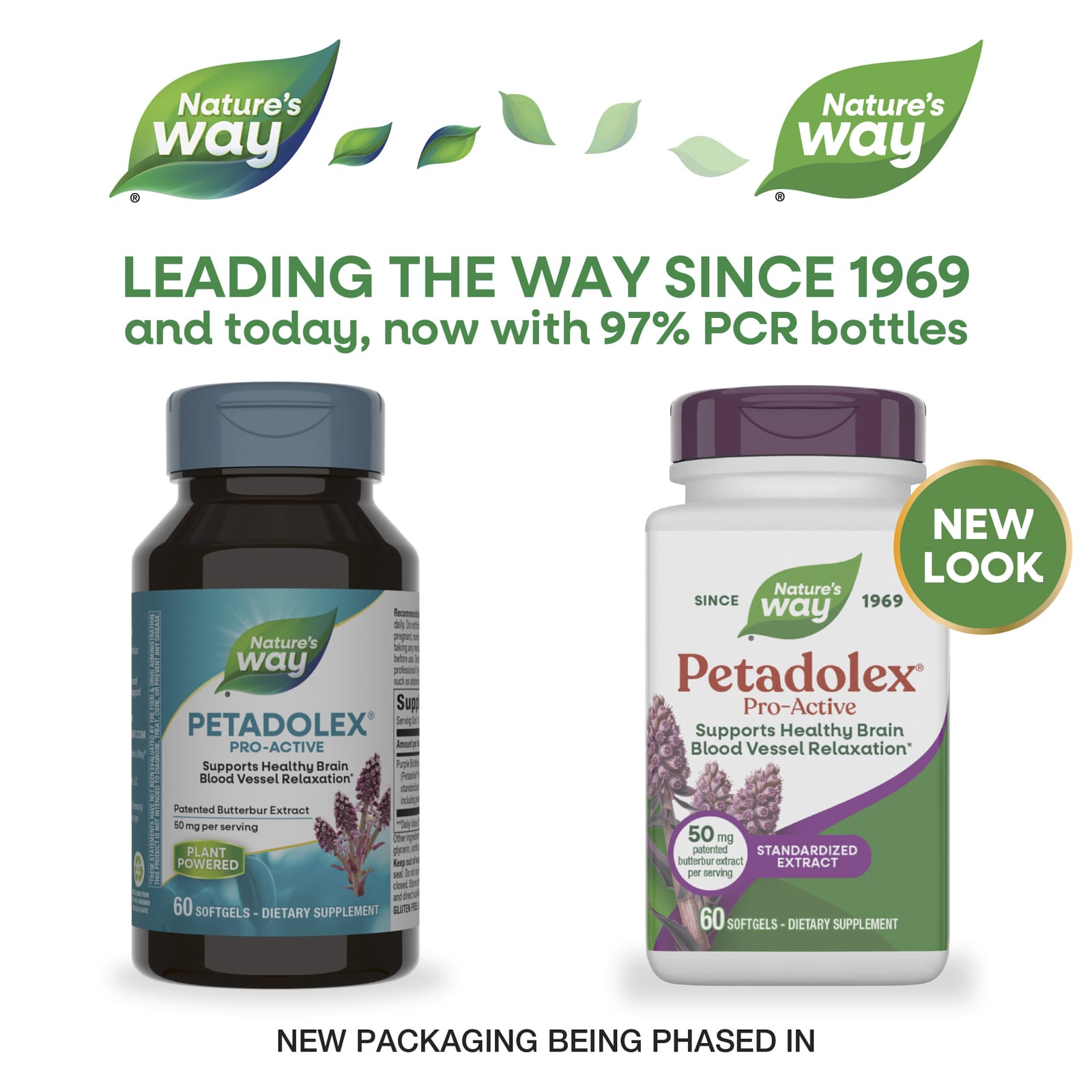 Комплекс Petadolex Pro-Active Nature's Way Petadolex® Pro-Active, 50 мг, 60 мягких капсул