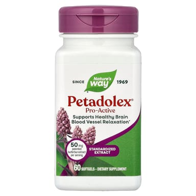 Комплекс Petadolex Pro-Active Nature's Way Petadolex® Pro-Active, 50 мг, 60 мягких капсул