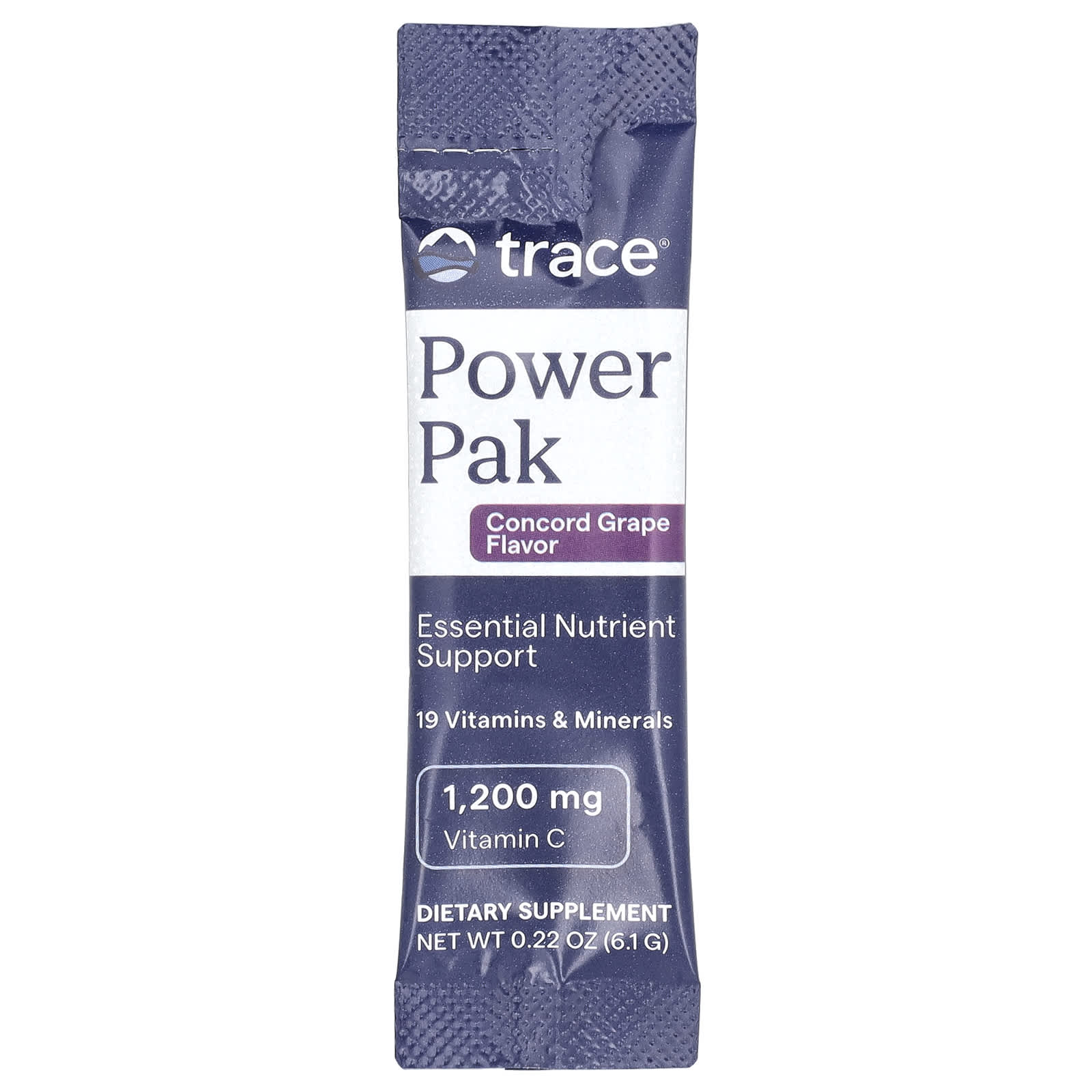 Стик Trace Power Pak, вкус Concord Grape, 6.1 г, 30 стиков — фото 2