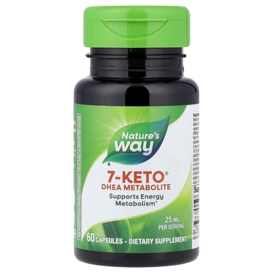 DHEA Nature's Way 7-KETO® Metabolite, 25 мг, 60 капсул