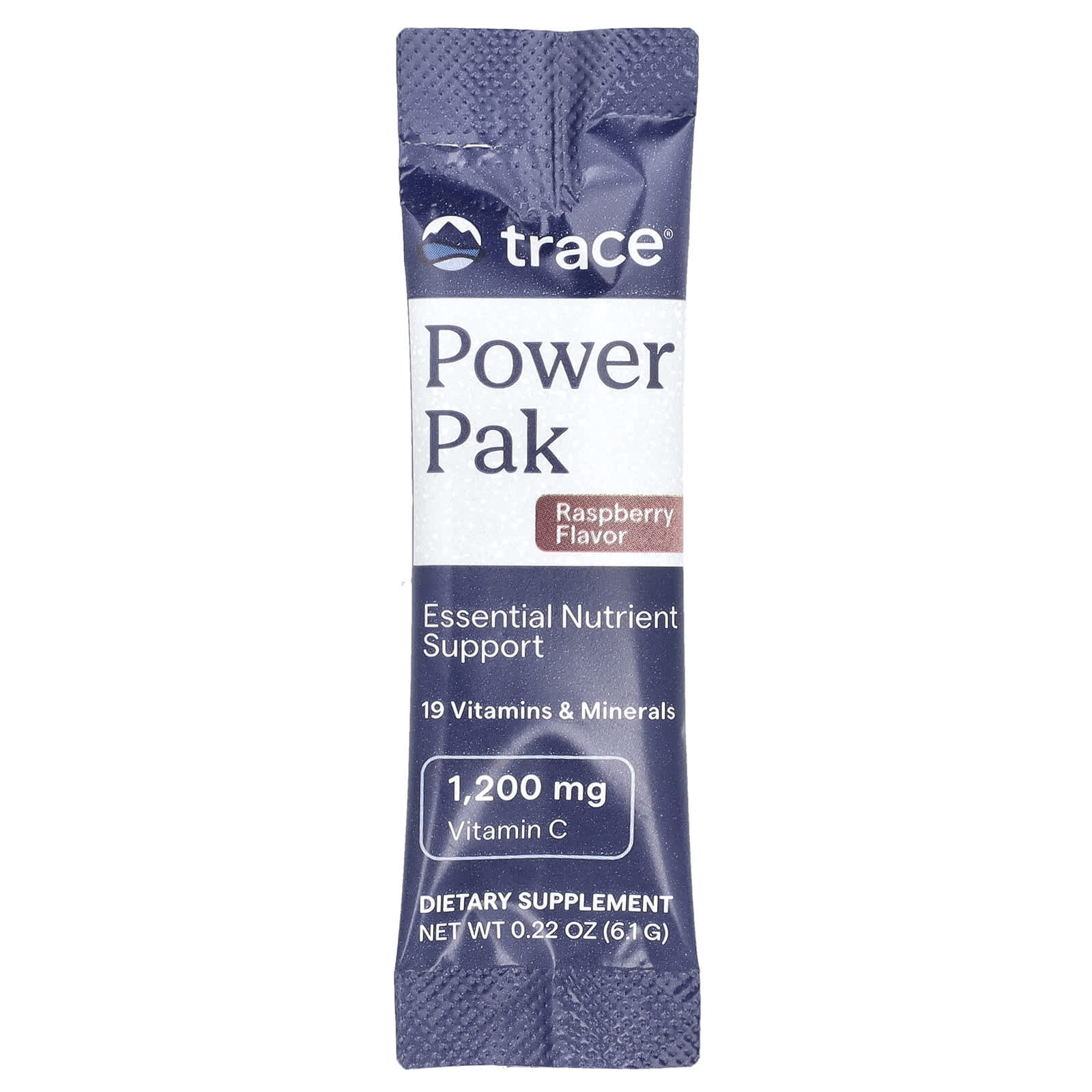 Стик Trace PowerPak, вкус Raspberry, 6.1 г, 30 стиков — фото 2