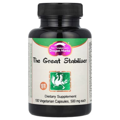 Стабилизатор Dragon Herbs, 500 мг, 100 вегетарианских капсул