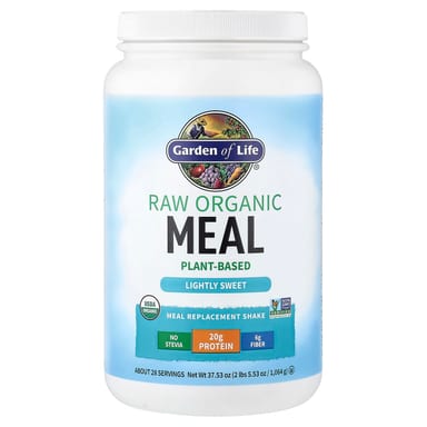 Протеиновый коктейль Garden of Life RAW Organic Lightly Sweet, 1064 г