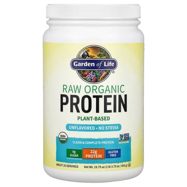 Протеин Garden of Life RAW Organic, без вкуса, 560 г