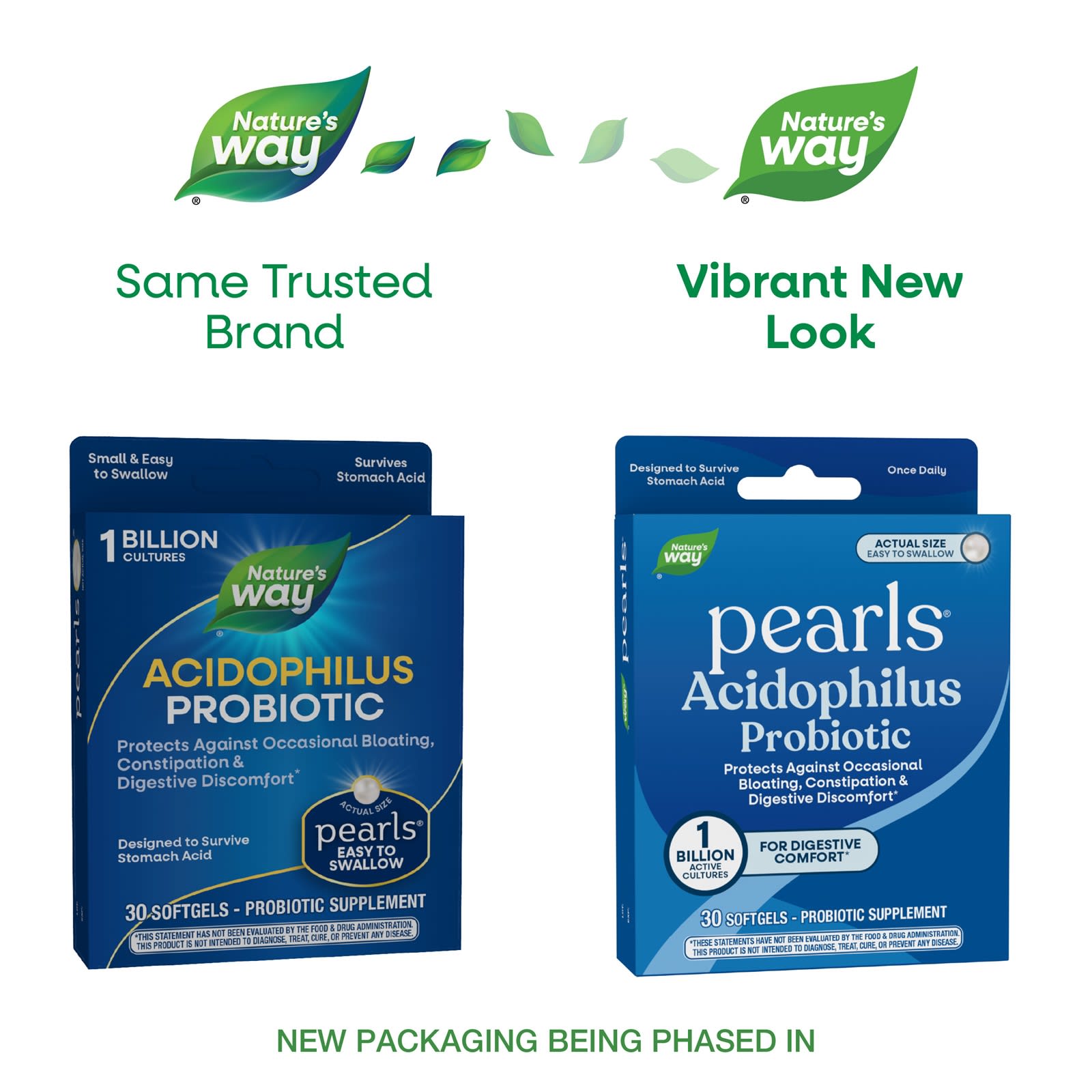 Пробиотик ацидофилус Nature's Way Probiotic Pearls®, 1 млрд КОЕ, 30 мягких капсул — фото 6