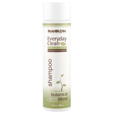 Шампунь NutriBiotic Everyday Clean, вкус Botanical Blend with Grapefruit Seed Extracts, 296 мл