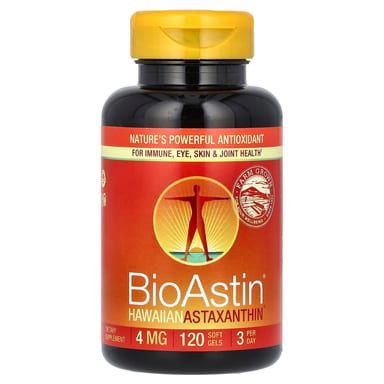 Астаксантин Nutrex Hawaii BioAstin® Hawaiian, 4 мг, 120 мягких капсул